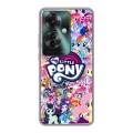 Дизайнерский пластиковый чехол для Oppo Reno 11F My little pony Дружба чудо