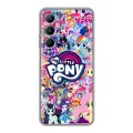 Дизайнерский силиконовый чехол для Realme C65 My little pony Дружба чудо