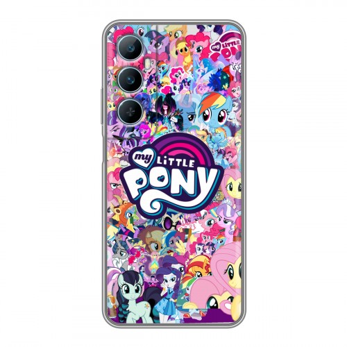 Дизайнерский силиконовый чехол для Realme C65 My little pony Дружба чудо