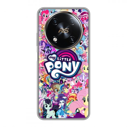 Дизайнерский пластиковый чехол для Itel RS4 My little pony Дружба чудо