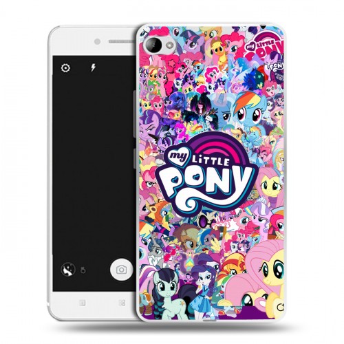 Дизайнерский пластиковый чехол для Lenovo S90 My little pony Дружба чудо