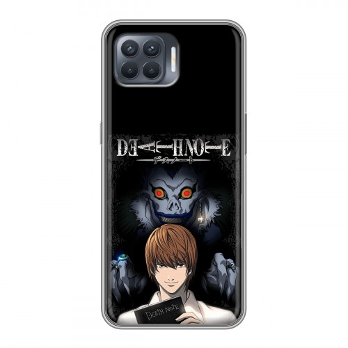 Дизайнерский силиконовый чехол для OPPO Reno4 Lite Death note Тетрадь смерти