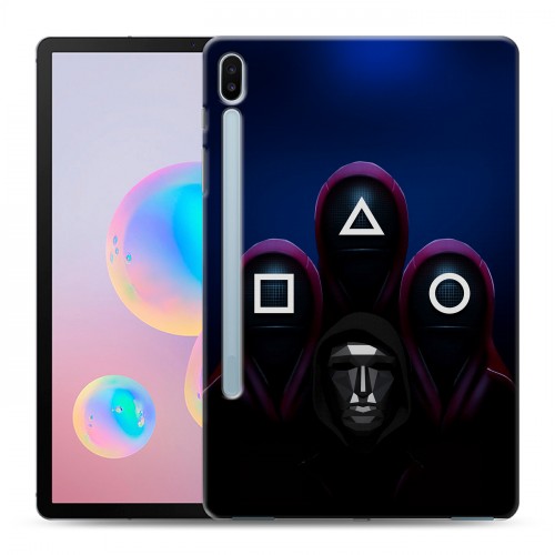 Дизайнерский силиконовый чехол для Samsung Galaxy Tab S6 Игра Кальмара