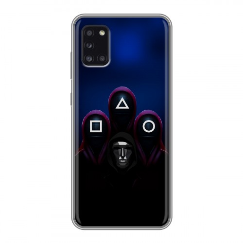 Дизайнерский силиконовый чехол для Samsung Galaxy A31 Игра Кальмара