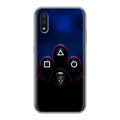 Дизайнерский силиконовый чехол для Samsung Galaxy M01 Игра Кальмара