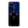 Дизайнерский силиконовый чехол для Realme C21Y Игра Кальмара