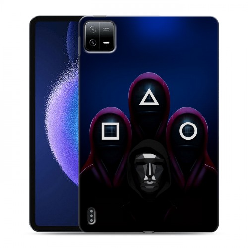 Дизайнерский силиконовый чехол для Xiaomi Pad 6 Игра Кальмара