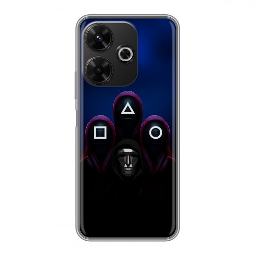 Дизайнерский пластиковый чехол для RedMi 13 4G Игра Кальмара