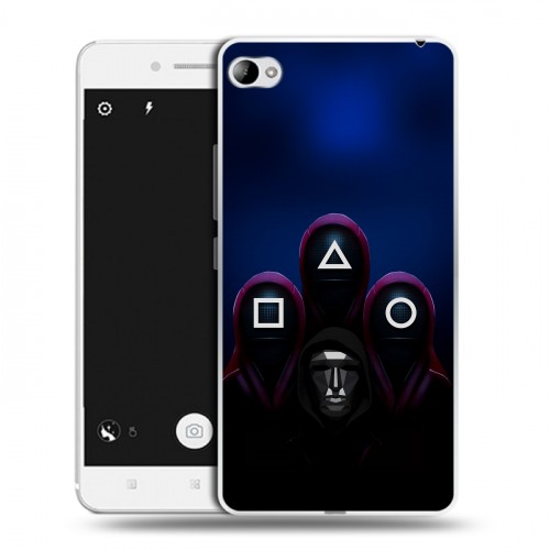 Дизайнерский пластиковый чехол для Lenovo S90 Игра Кальмара