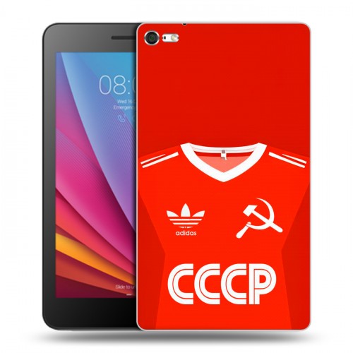 Дизайнерский силиконовый чехол для Huawei MediaPad T2 7.0 Pro Флаг Герб СССР