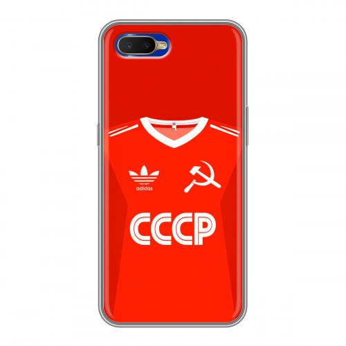 Дизайнерский силиконовый чехол для OPPO RX17 Neo Флаг Герб СССР