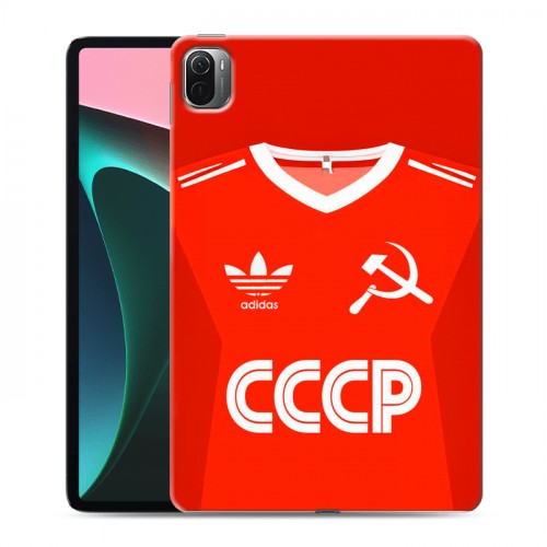 Дизайнерский силиконовый чехол для Xiaomi Pad 5 Флаг Герб СССР