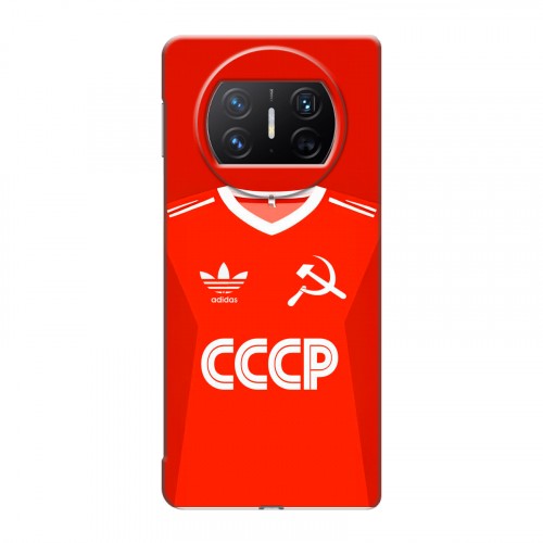 Дизайнерский пластиковый чехол для Huawei Mate X3 Флаг Герб СССР