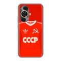 Дизайнерский силиконовый чехол для Huawei Nova 11 Флаг Герб СССР