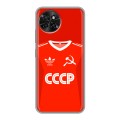 Дизайнерский силиконовый чехол для Itel S23 Флаг Герб СССР
