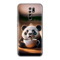 Дизайнерский силиконовый чехол для Xiaomi RedMi 9 смешная панда