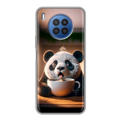 Дизайнерский силиконовый чехол для Huawei Nova 8i смешная панда