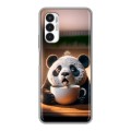Дизайнерский силиконовый чехол для Tecno Pova 3 смешная панда