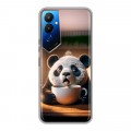 Дизайнерский силиконовый чехол для Tecno Pova 4 смешная панда