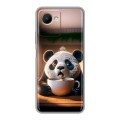 Дизайнерский силиконовый чехол для Realme C30s смешная панда