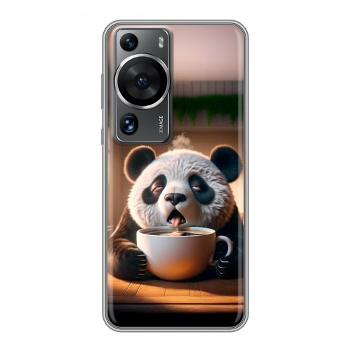 Дизайнерский силиконовый чехол для Huawei P60 смешная панда