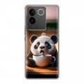 Дизайнерский силиконовый чехол для Vivo S17e смешная панда