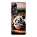 Дизайнерский силиконовый чехол для OPPO A58 4G смешная панда