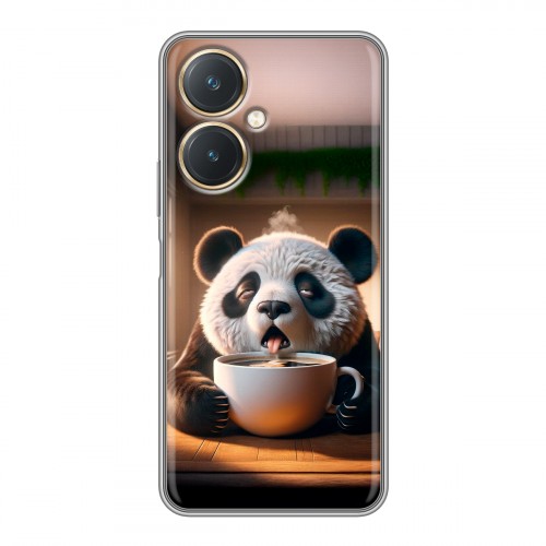 Дизайнерский силиконовый чехол для Vivo Y27 4G смешная панда