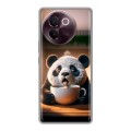 Дизайнерский пластиковый чехол для Vivo V30e смешная панда