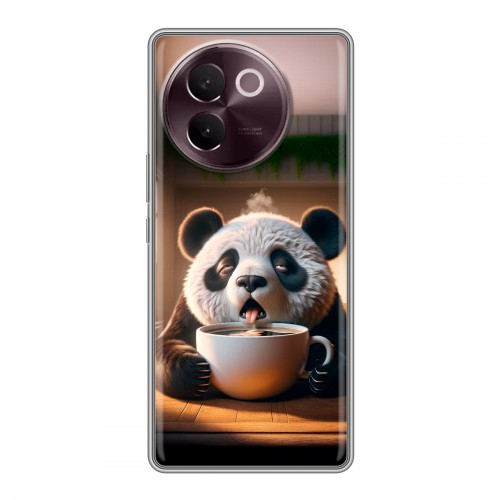 Дизайнерский пластиковый чехол для Vivo V30e смешная панда