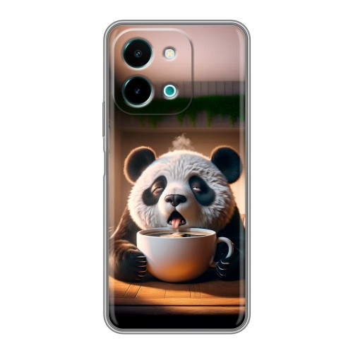 Дизайнерский силиконовый чехол для Vivo Y28 смешная панда