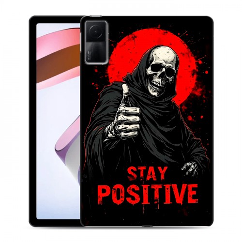 Дизайнерский силиконовый чехол для Xiaomi RedMi Pad смешной скелет