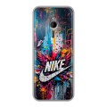 Дизайнерский силиконовый чехол для Nokia 230 Nike Найк