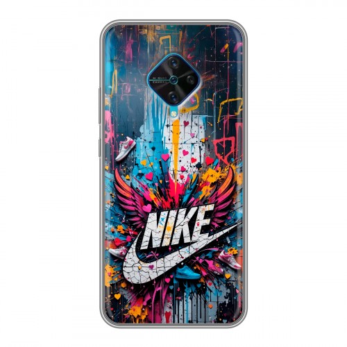 Дизайнерский силиконовый чехол для Vivo V17 Nike Найк