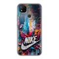 Дизайнерский силиконовый чехол для Xiaomi RedMi 9C Nike Найк