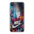 Дизайнерский силиконовый чехол для Vivo Y91C Nike Найк