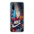 Дизайнерский силиконовый чехол для Vivo Y20 Nike Найк