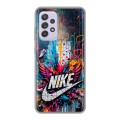 Дизайнерский силиконовый чехол для Samsung Galaxy A52 Nike Найк