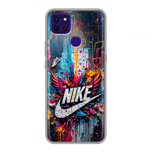 Дизайнерский силиконовый чехол для Lenovo K12 Pro Nike Найк