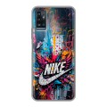 Дизайнерский силиконовый чехол для ZTE Blade A71 Nike Найк