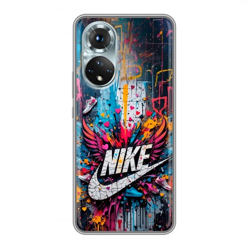 Дизайнерский силиконовый чехол для Huawei Honor 50 Nike Найк
