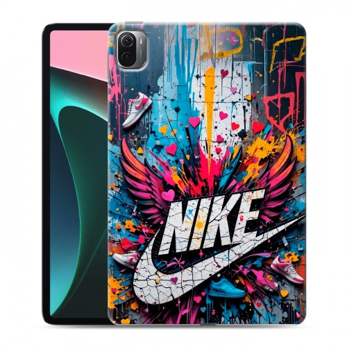 Дизайнерский силиконовый чехол для Xiaomi Pad 5 Nike Найк