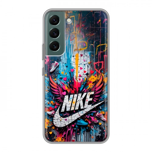 Дизайнерский силиконовый чехол для Samsung Galaxy S22 Nike Найк