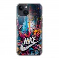 Дизайнерский силиконовый чехол для Iphone 14 Nike Найк