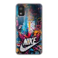 Дизайнерский силиконовый чехол для Itel A17 Nike Найк