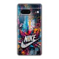 Дизайнерский силиконовый чехол для Google Pixel 7 Nike Найк
