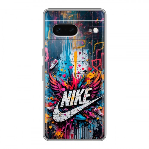 Дизайнерский силиконовый чехол для Google Pixel 7 Nike Найк
