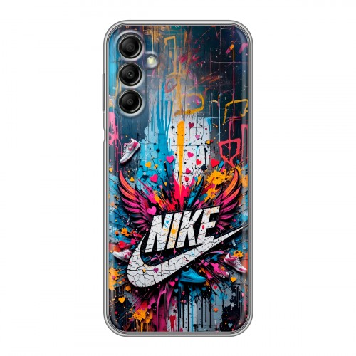 Дизайнерский пластиковый чехол для Samsung Galaxy A14 Nike Найк