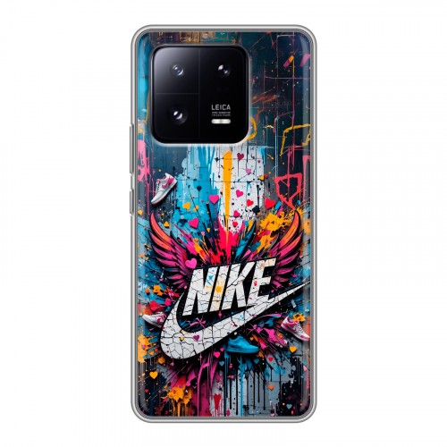 Дизайнерский силиконовый чехол для Xiaomi 13 Pro Nike Найк