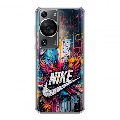 Дизайнерский силиконовый чехол для Huawei P60 Nike Найк